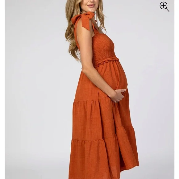 Pink Blush Maternity Dress - Picture 7 of 7